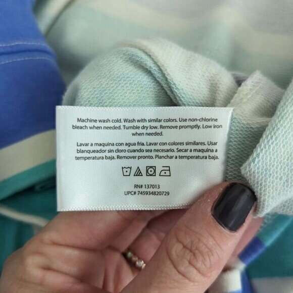 Wildfox Striped Sweater Size Large - Picture 6 of 7